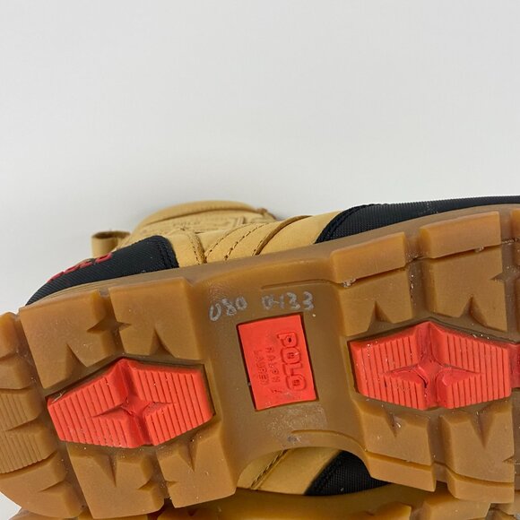 Polo Ralph Lauren Tenard Boots Men's 9.5 D Duck Boots Tan Brown Suede Leather - Picture 15 of 16